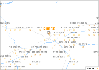 map of Pürgg