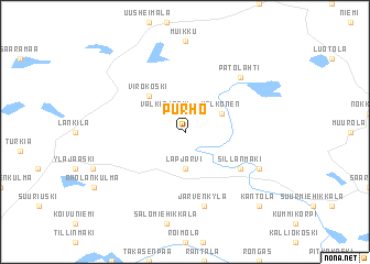 map of Purho