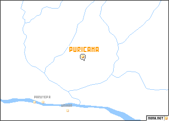 map of Puricama