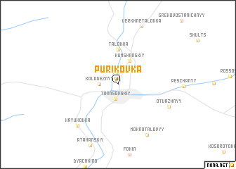map of Purikovka