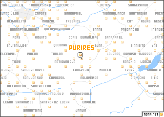 map of Purires