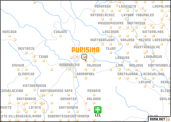 map of Purísima