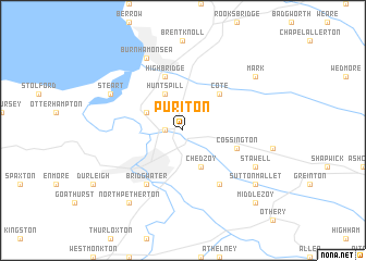 map of Puriton
