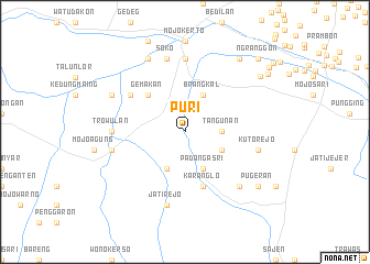 map of Puri