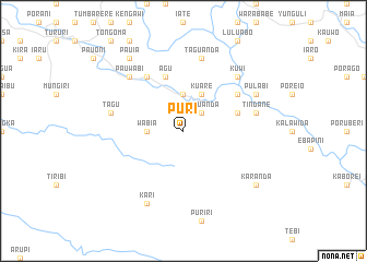 map of Puri