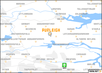 map of Purleigh