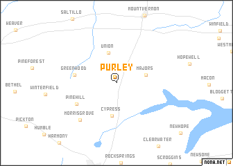map of Purley