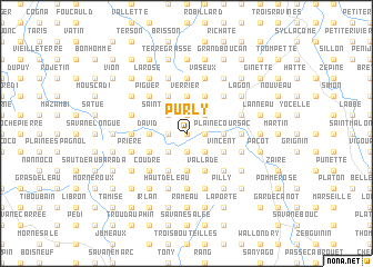 map of Purly