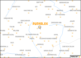 map of Pūr Malek