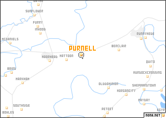 map of Purnell