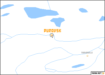 map of Purovsk