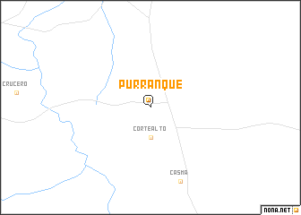 map of Purranque