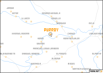 map of Purroy