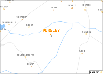 map of Pursley