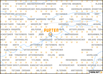 map of Pürten