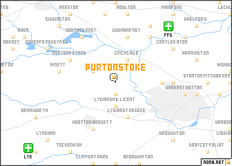 map of Purton Stoke