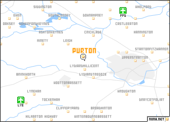 map of Purton