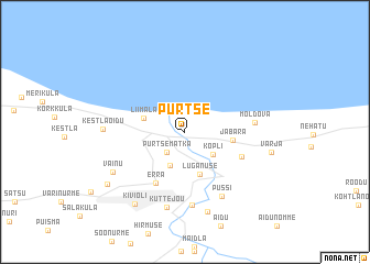 map of Purtse