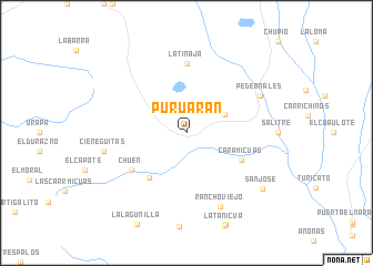 map of Puruarán