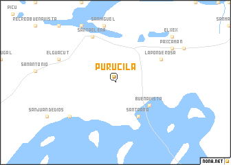 map of Purucilá