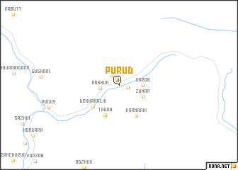 map of Purud