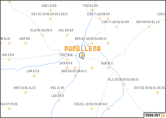 map of Purullena