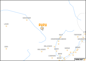 map of Pūru