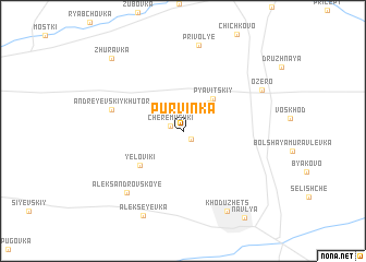 map of Purvinka