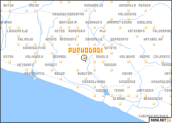 map of Purwodadi