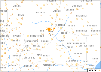 map of Pury