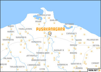 map of Pusakanagara