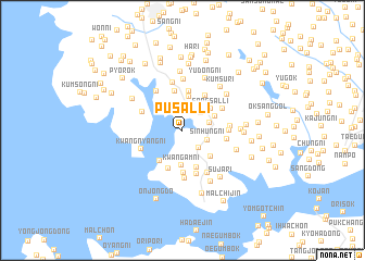 map of Pusal-li