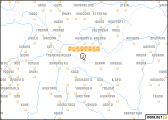 map of Pusarasa