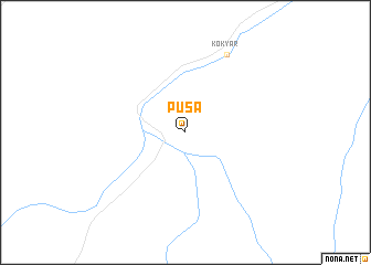 map of Pusa