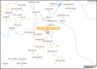 map of Pusca Pusca