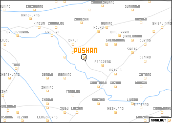 map of Pushan