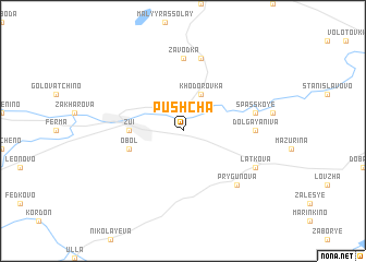 map of Pushcha
