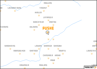 map of Pushe