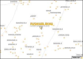 map of Pushiwāla Khu