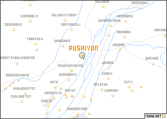 map of Pushiyon