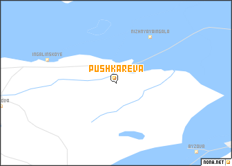 map of Pushkarëva