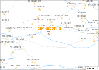 map of Pushkarëvo