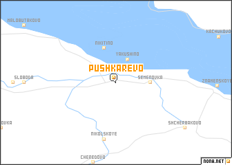 map of Pushkarëvo
