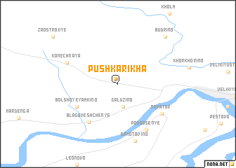 map of Pushkarikha