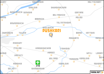 map of Pushkari