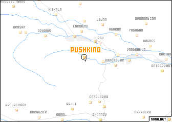 map of Pushkino