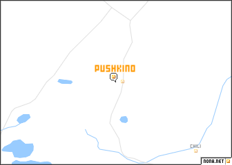 map of Pushkino