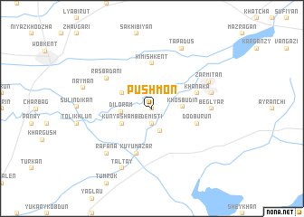 map of Pushmon
