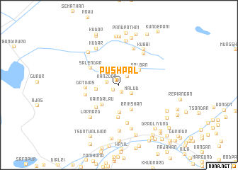 map of Pushpal