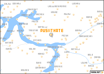 map of Pusi i Thatë